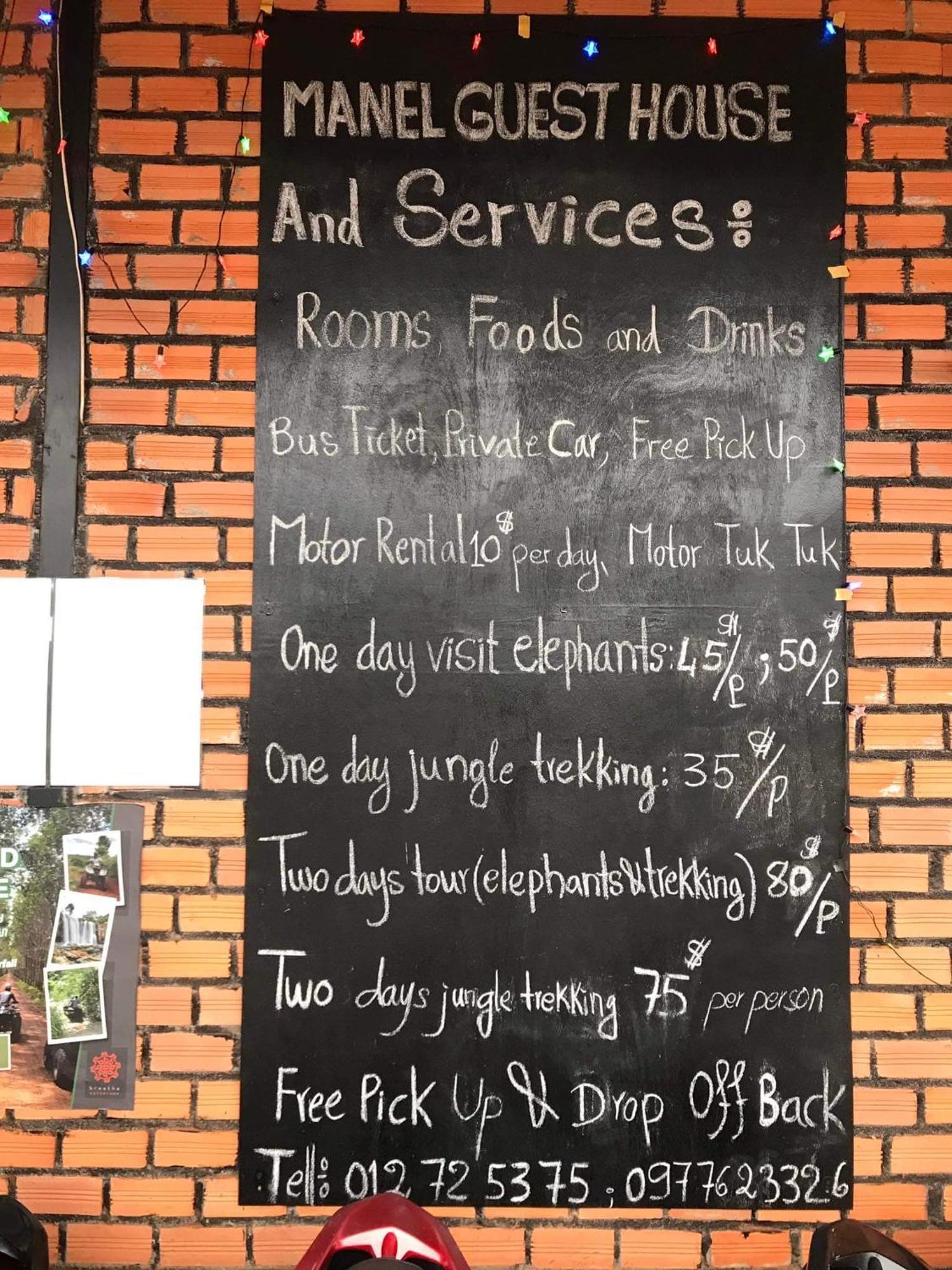 Manel Guesthouse And Restaurant 센 모노롬 외부 사진